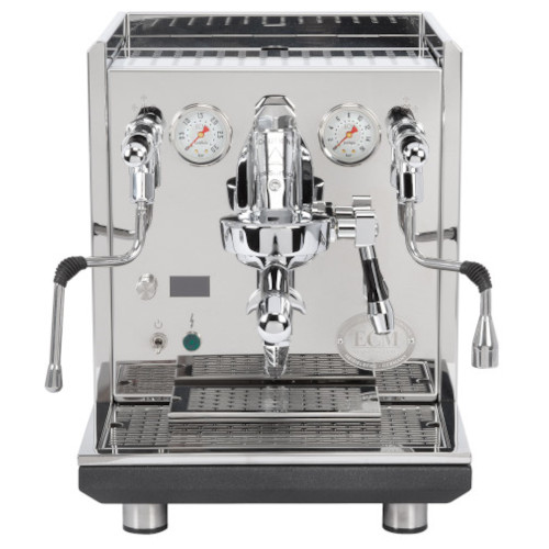 ECM Synchronika II OLED chrom Dualboiler Espressomaschine mit E61 Brühgruppe