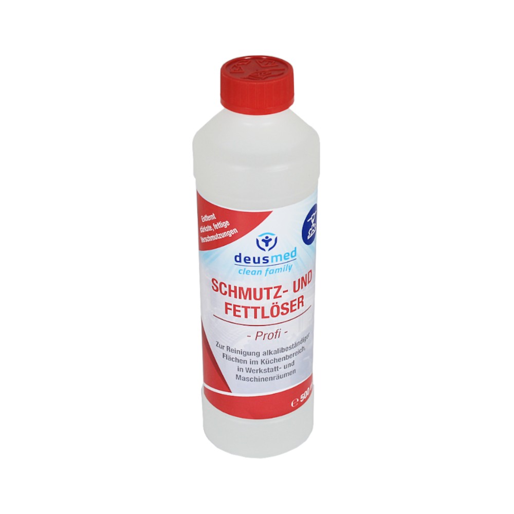 Deusmed Schmutz- & Fettlöser Profi 500ml Flasche für Kaffeemaschinen Reinigung