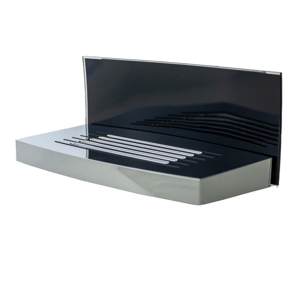 Jura Tassenplattform Z10 Diamond Black poliert mit Blende für Kaffeevollautomaten