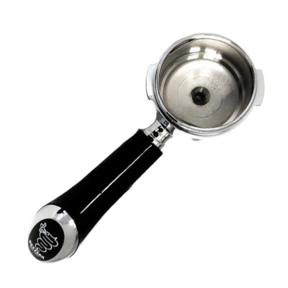 Bezzera Filterträger 1 Auslauf mit Logo für Strega Siebträgermaschinen 58mm