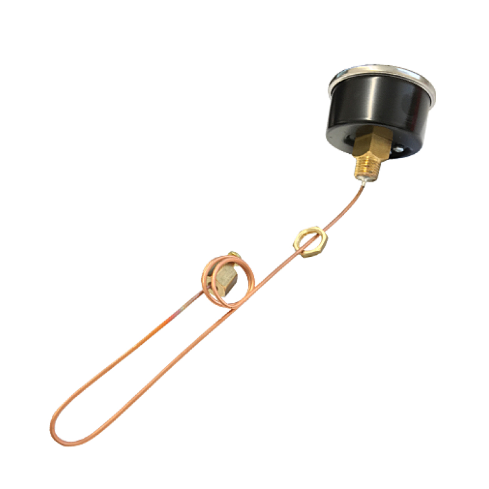 Rocket Espresso Pumpenmanometer 0-16 bar schwarz mit Logo für Giotto Cellini V2