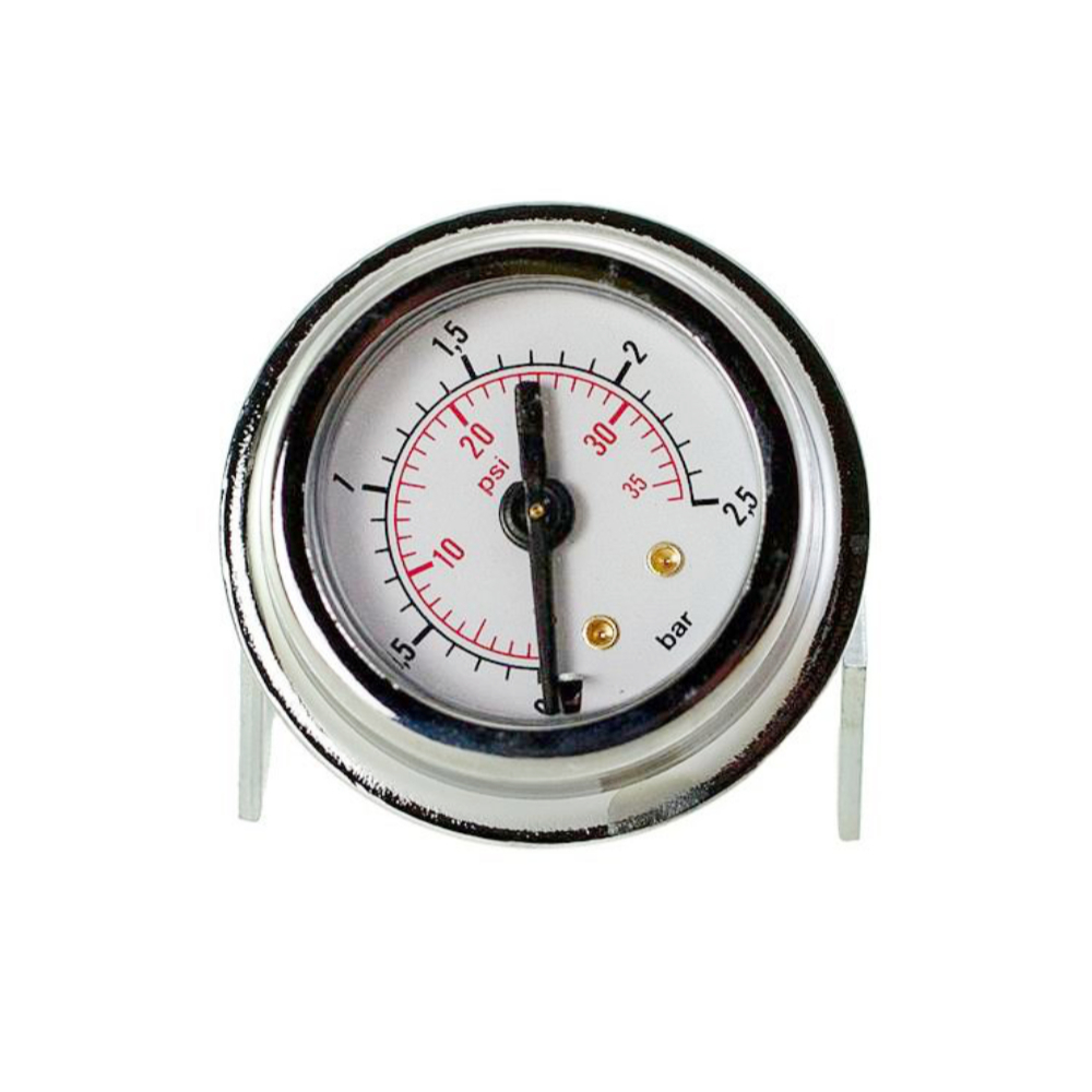 Quickmill Kesselmanometer 41mm Durchmesser mit 0-2.5 bar Skala für Espressomaschinen