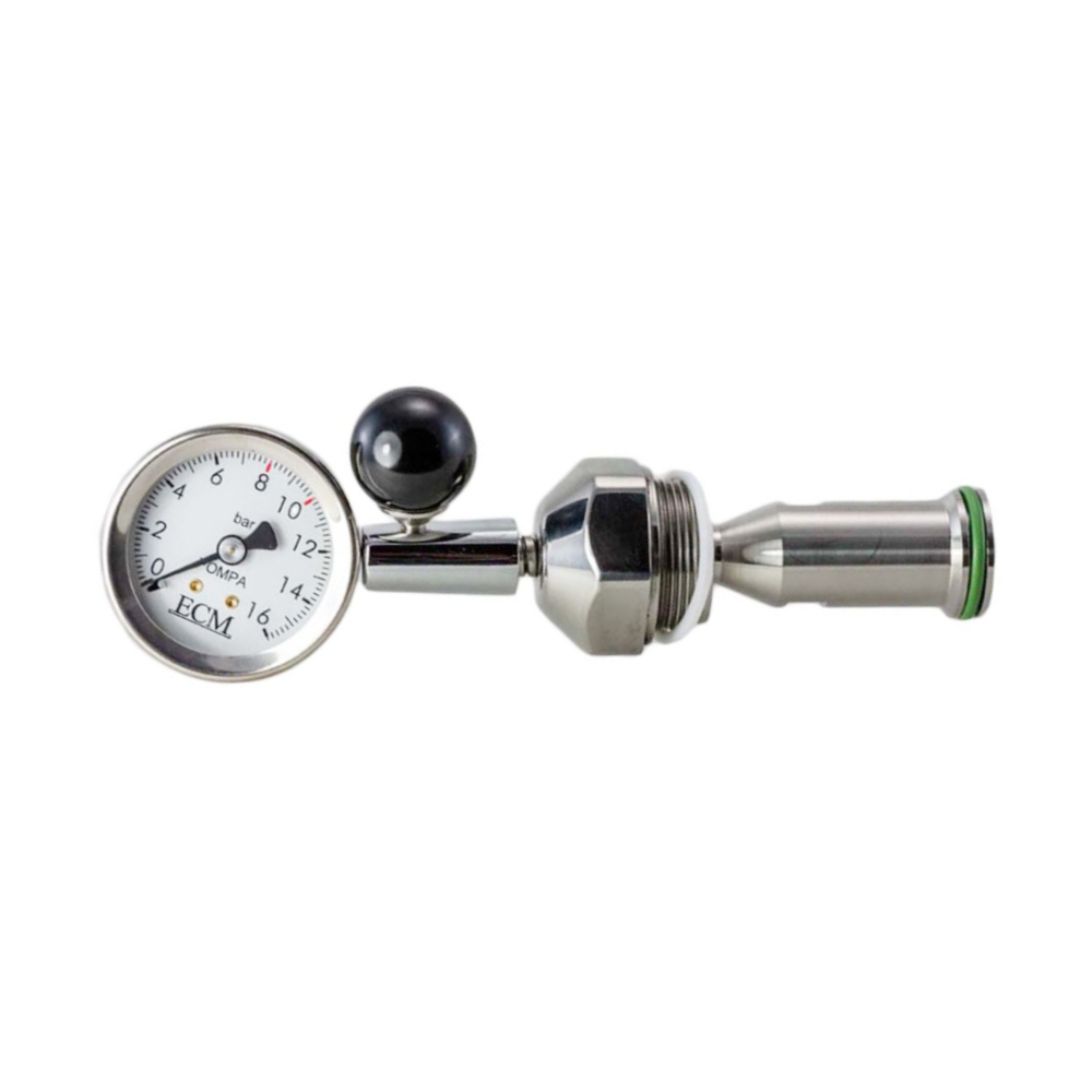 ECM Fluss Profil Ventil E61 Flow Control Nachrüstset mit Manometer