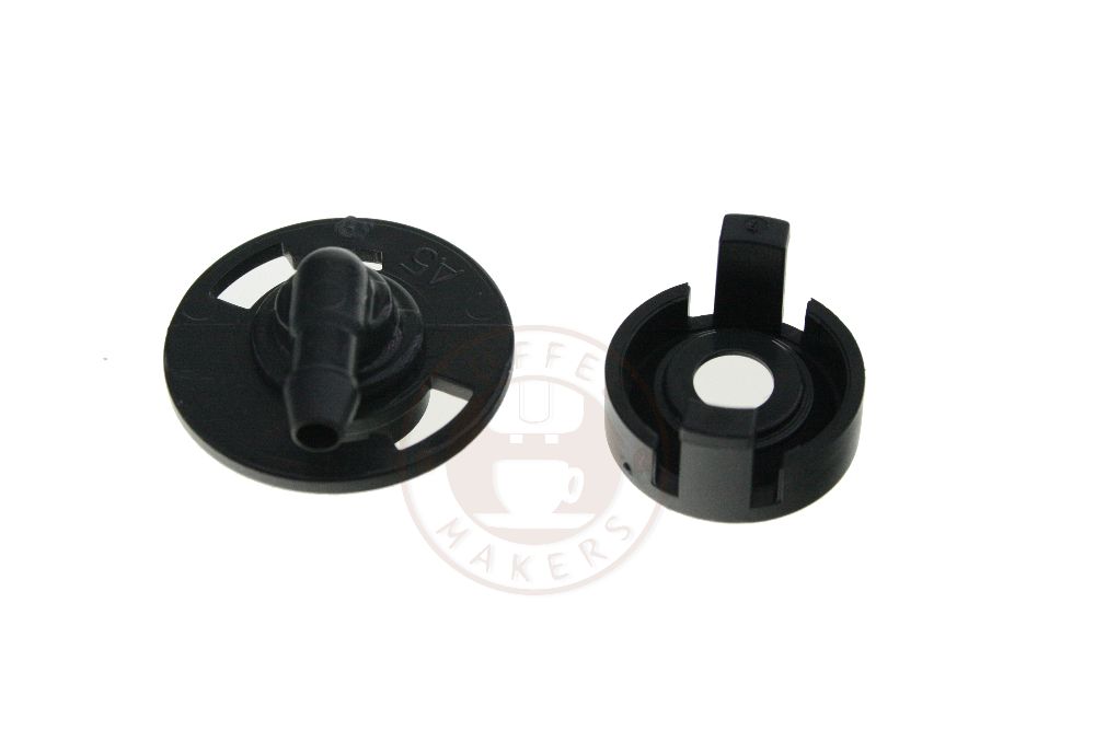 BSH Verbindungsteil mit Trichter und Dichtung für Neff Gaggenau Kaffeevollautomaten