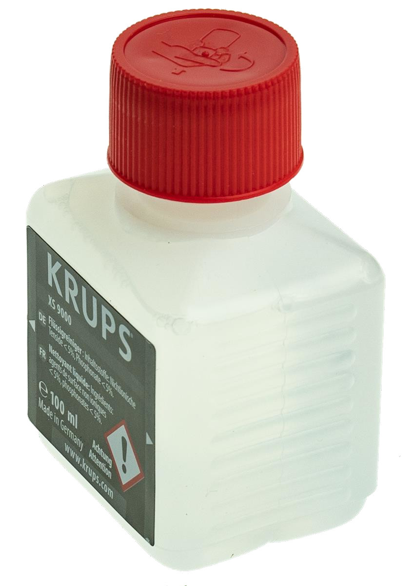 Krups Reiniger XS900010 für Cappuccino Düsen - 2 Flaschen à 100ml Milchsystemreiniger