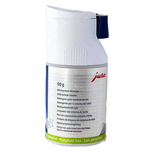 JURA Milchsystem-Reiniger Mini-Tabs 90g Behälter mit Dosiersystem für 30 Reinigungen