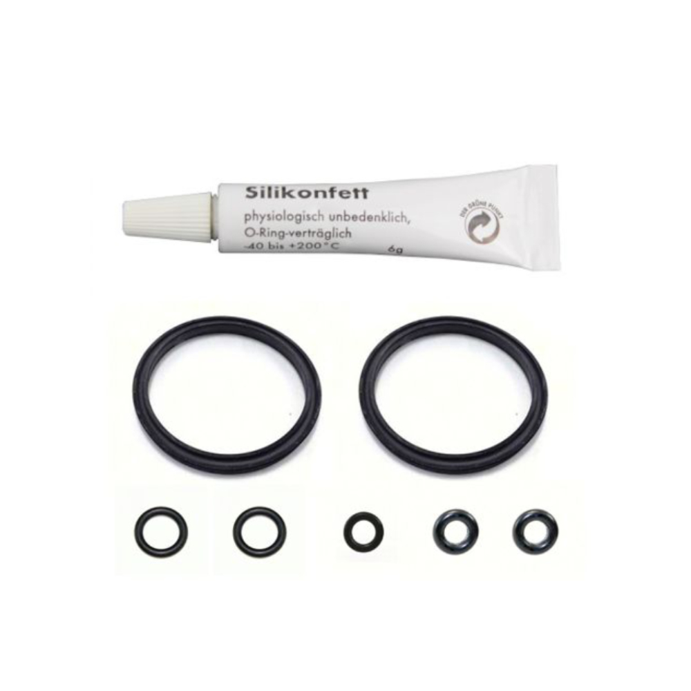 AEG Dichtungssatz Brüheinheit mit Lippendichtungen und O-Ringen für CaFamosa Kaffeevollautomaten