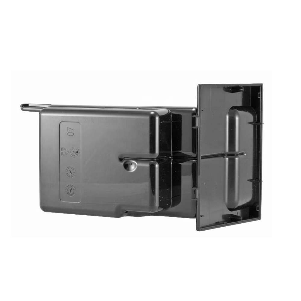 DeLonghi Satzbehälter ECAM schwarz für Kaffeevollautomaten Kaffeesatzbehälter