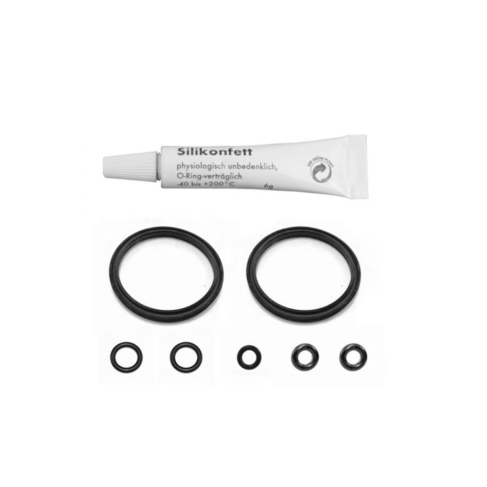 Krups Dichtungssatz Brüheinheit mit Lippendichtungen und O-Ringen für Orchestro