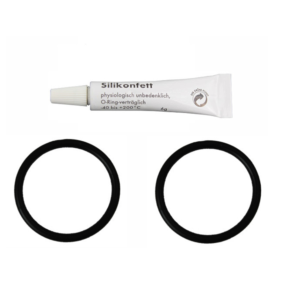 Krups Wartungsset Druckzylinder mit O-Ring-Dichtungen und Silikonfett