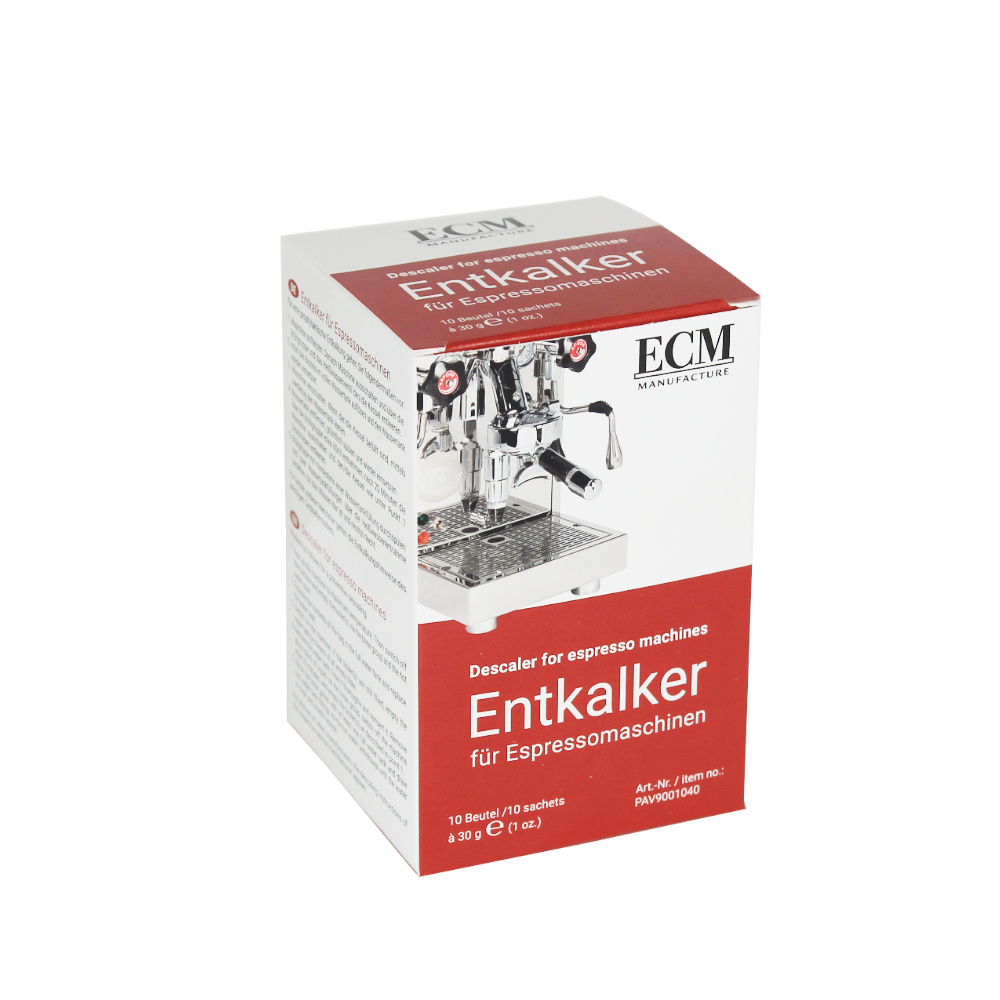 ECM Entkalkungspulver 10 Beutel à 30g für Kaffeemaschinen und Espressomaschinen