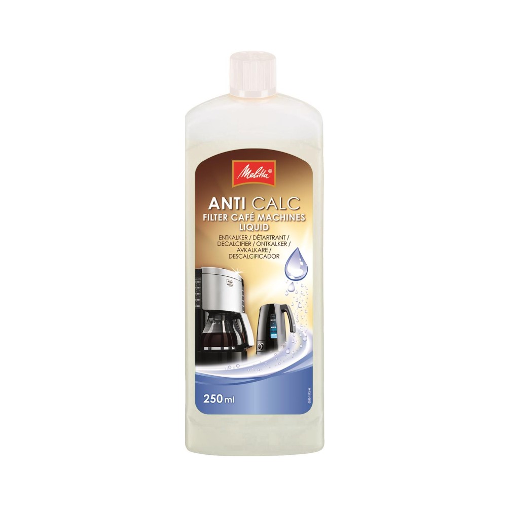 Melitta ANTI CALC flüssiger Entkalker 250ml Flasche für Kaffeevollautomaten
