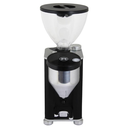 Rocket Espresso Mühle Giannino schwarz/inox mit 55mm Scheibenmahlwerk