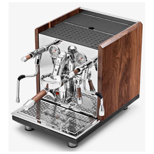 Wiedemann EspressoCover für ECM Synchronika aus schwarzem Kunstleder Schutzabdeckung