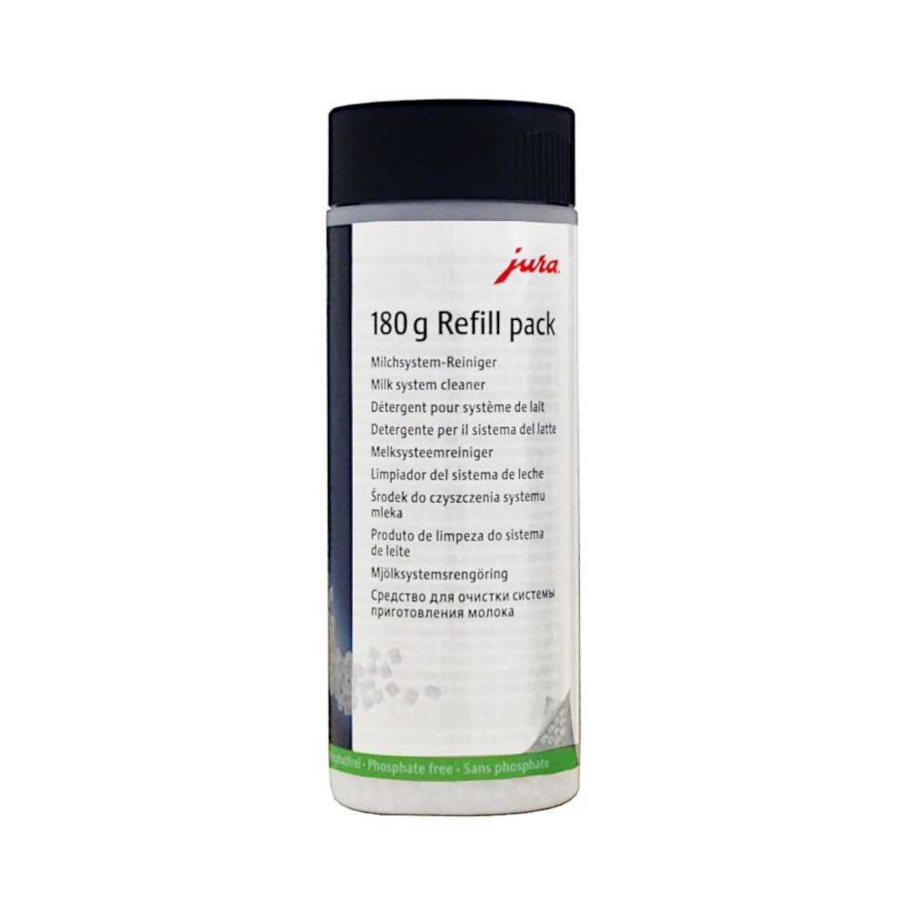 JURA Milchsystem-Reiniger Mini-Tabs Nachfüllflasche 180g für Kaffeevollautomaten