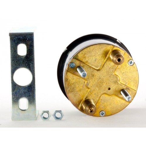 Bezzera Doppelmanometer 60mm mit Doppelskala 0-3 und 0-15 bar inklusive Halterung