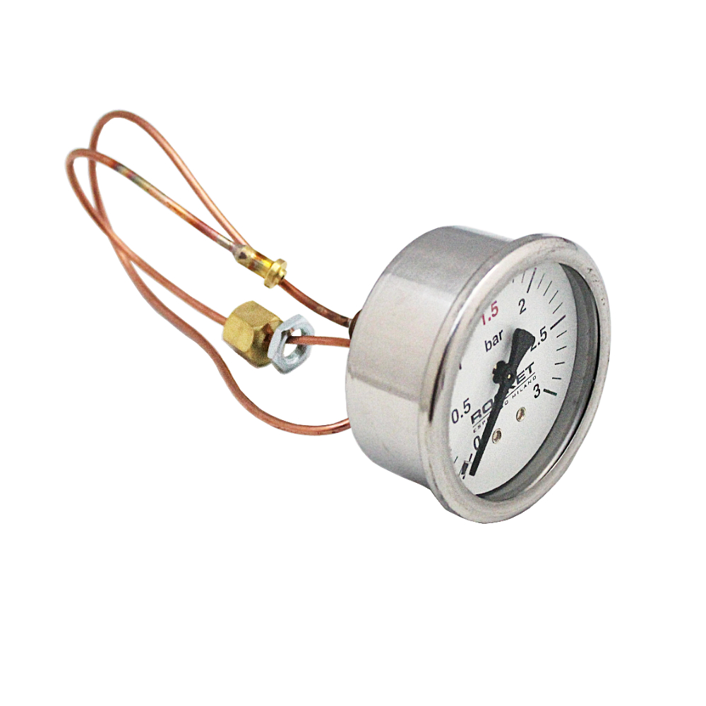 Rocket Espresso Manometer für Boiler 60mm Durchmesser mit 0-3 Bar Anzeige