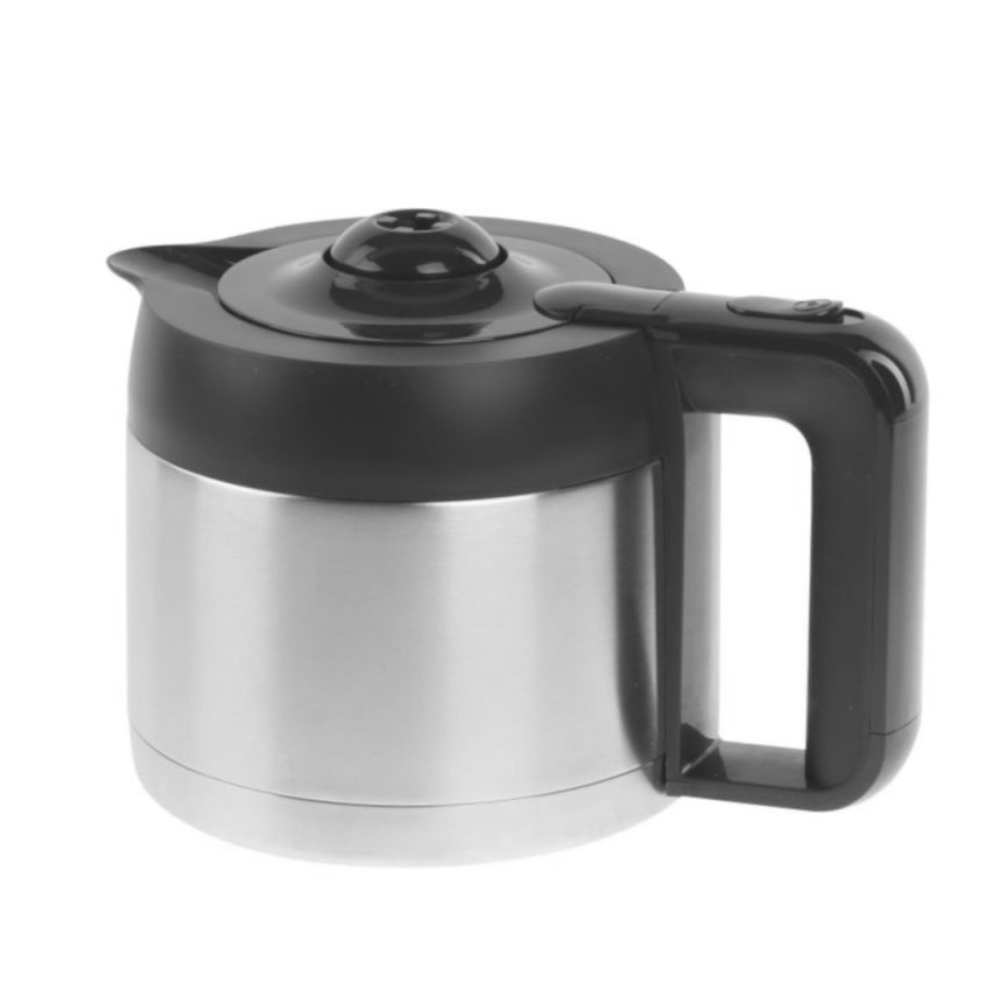 Siemens Ersatz-Thermokanne 703982 Edelstahl Steingrau mit Soft-Touch-Griff