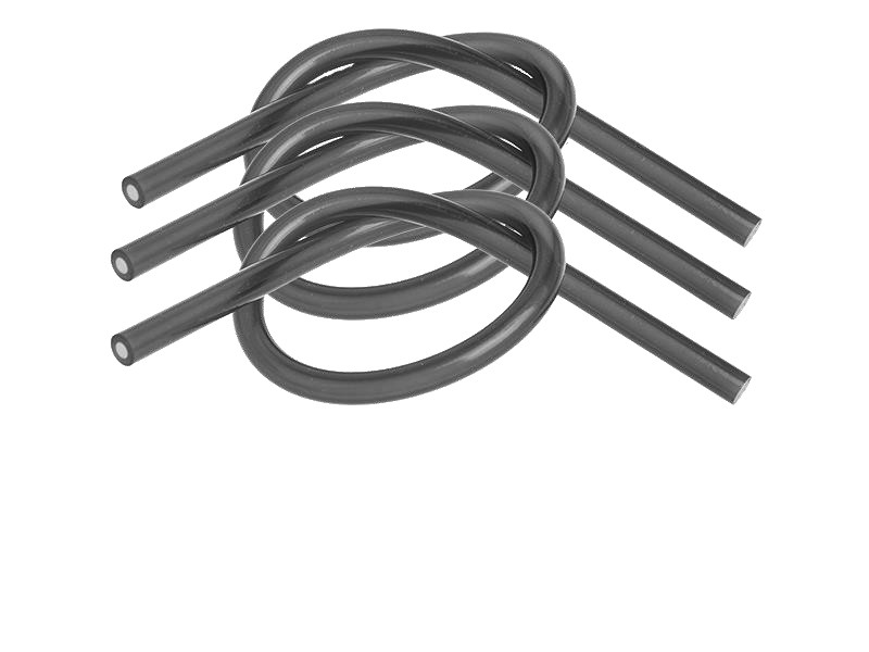 Siemens Milchansaugschlauch 30cm schwarzgrau aus Silikon für Kaffeevollautomaten