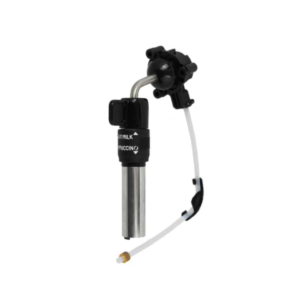 DeLonghi Milchschaumdüse ECAM 44.620.S ECAM 45.326.S mit Dampfrohr und Druckschlauch