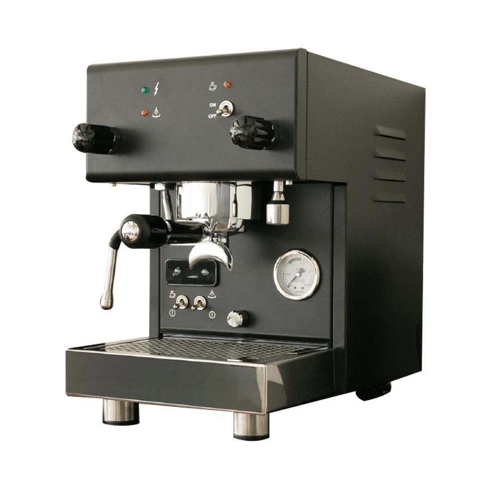 Profitec Pro 300 black Siebträger-Espressomaschine in schwarzem Edelstahl-Design