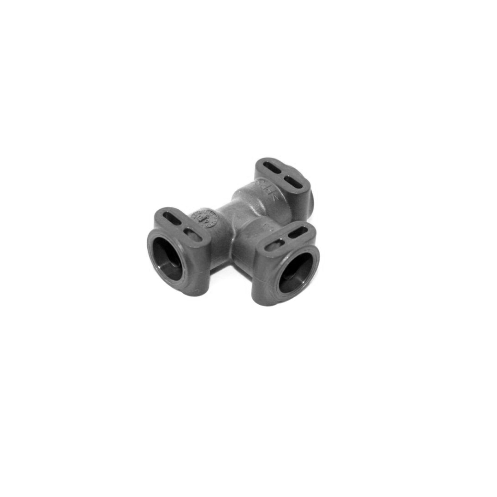 Miele Fluid Anschluss T-Form mit drei W-Eingängen für 4mm Schläuche