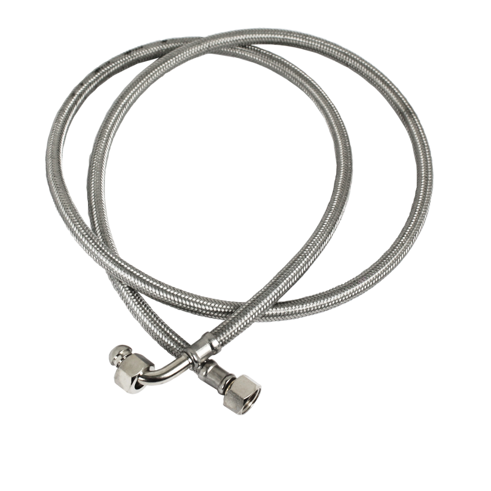 ECM Metallschlauch flex 1,5m mit 3/8 Zoll Anschluss für Festwasserversorgung