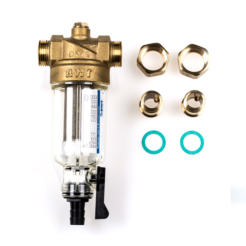 BWT Protector Mini-Set 30 µm Wasserfilter mit 1/2 Zoll Anschluss für Kaffeemaschinen