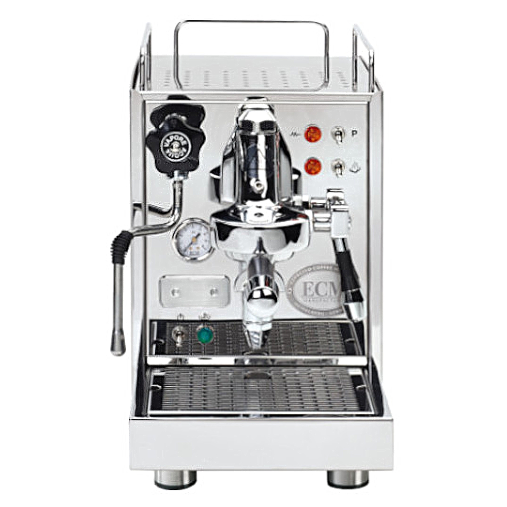 ECM Classika II PID Siebträgermaschine Edelstahl mit E61 Brühgruppe