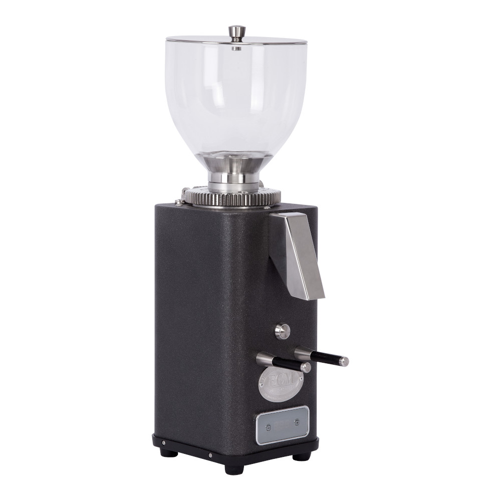 ECM Mühle S-Automatik 64 AMG Sonderedition in Anthrazit mit Glasbohnenbehälter