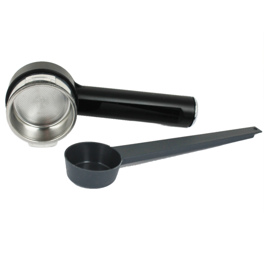 Gaggia Filterhalter Kit Crema Perfetta mit verchromtem Filterhalter, Filter und Messlöffel