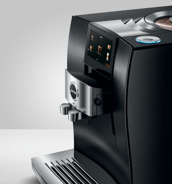 JURA Z10 Signature Line Kaffeevollautomat in Aluminium Dark Inox mit Touchscreen