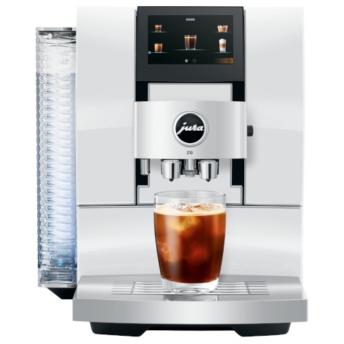 JURA Z10 Diamond White Kaffeevollautomat mit Touchscreen und Premium Design