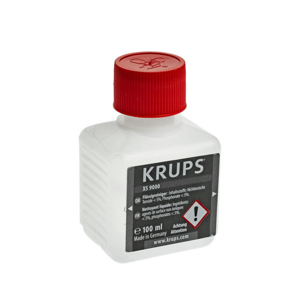 Krups Reiniger XS900010 für Cappuccino Düsen - 2 Flaschen à 100ml Milchsystemreiniger