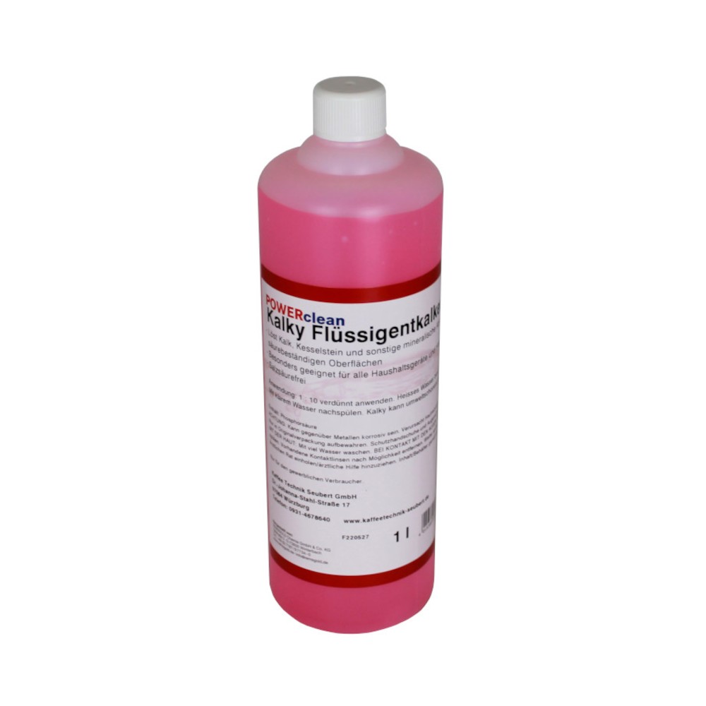 Kalky Flüssig-Entkalker 1000ml Flasche für Kaffeevollautomaten 1:10 verdünnbar
