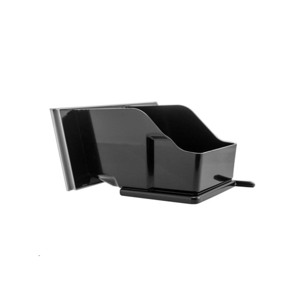 DeLonghi Satzbehälter ETAM schwarz mit silberner Blende für Autentica Kaffeevollautomaten