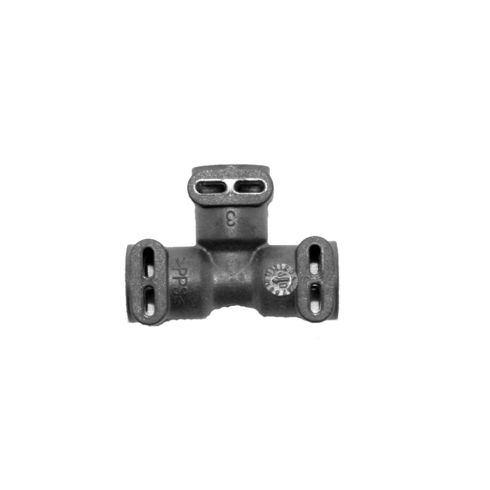 Melitta Fluid Anschluss mit drei weiblichen Anschlüssen für 4mm Schläuche Caffeo