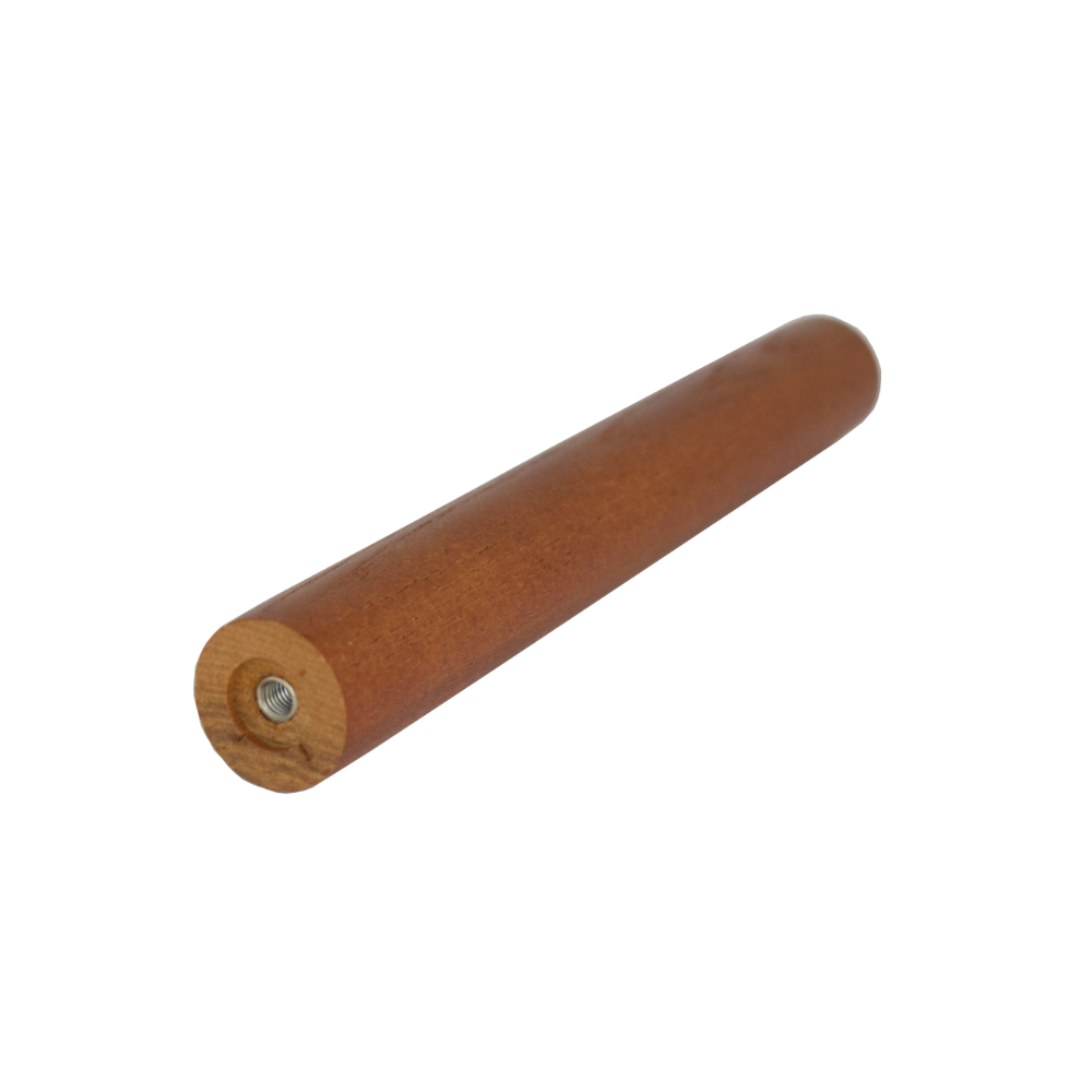Marese Ersatzgriff aus Buchenholz in braun, 185mm lang für Sudschublade slim