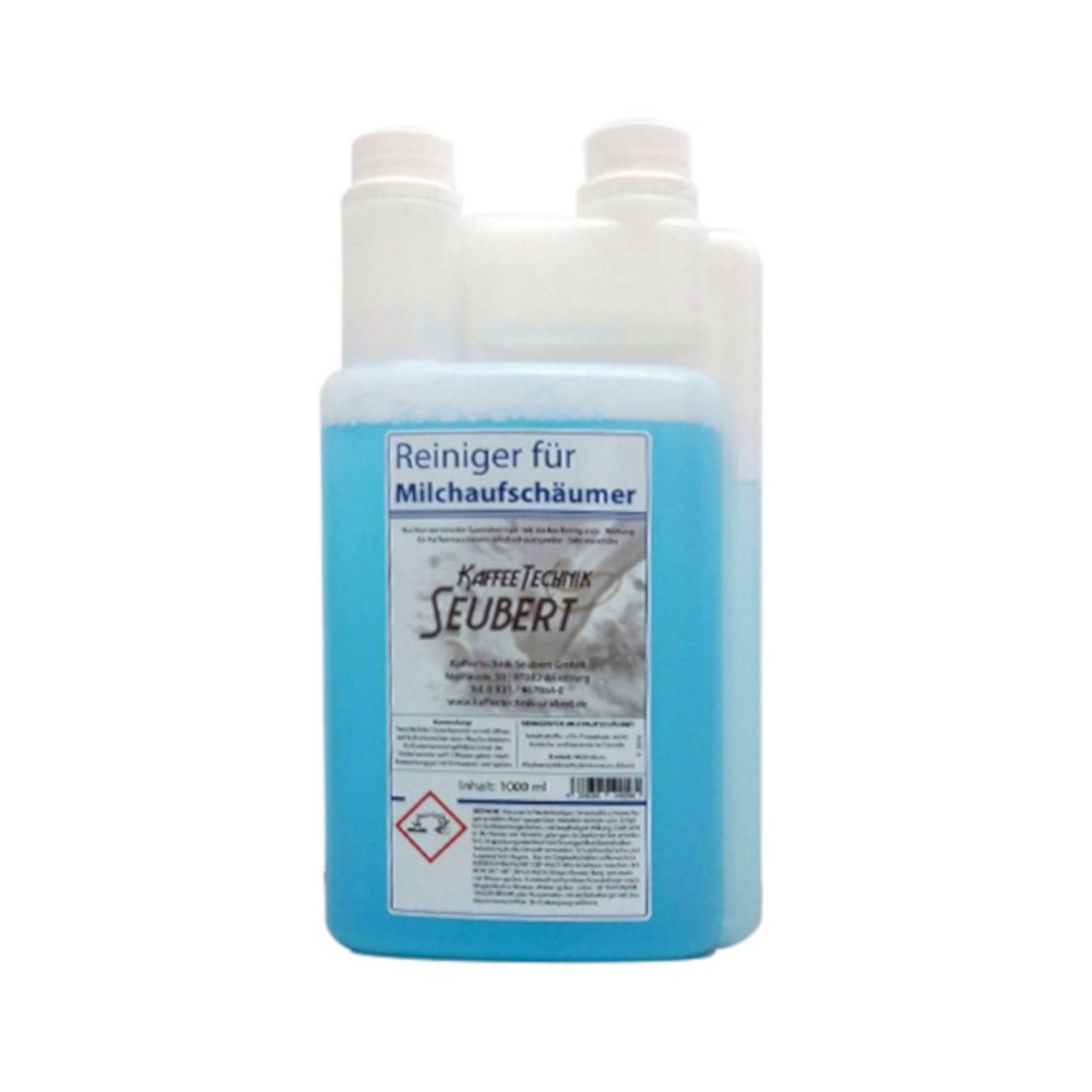 Milchschaumreiniger 1000ml Flasche für Kaffeevollautomaten mit Dosierkappe
