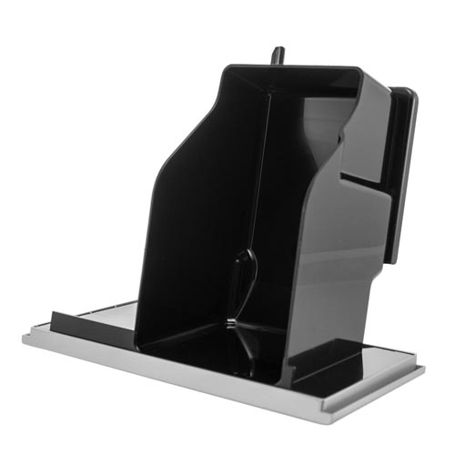 DeLonghi Satzbehälter ETAM schwarz mit silberner Blende für Autentica Kaffeevollautomaten