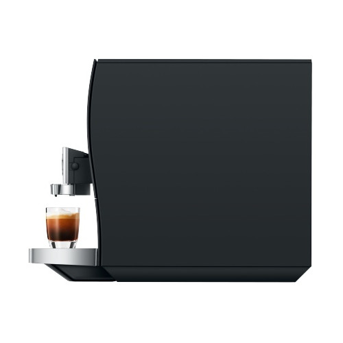 JURA Z10 Aluminium Black Kaffeevollautomat mit Touchscreen Display und eloxierter Front