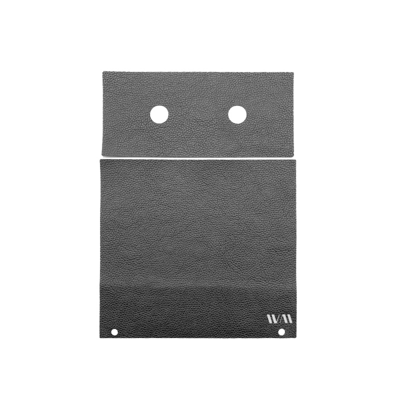 Wiedemann EspressoCover PROFITEC PRO300 schwarzes Kunstleder Tassenablage