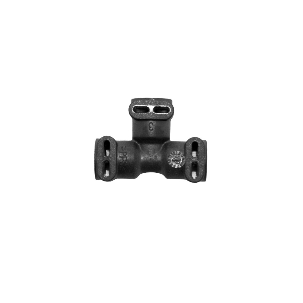 Melitta Fluid Anschluss T-Form weiß für 4mm Schläuche Kaffeevollautomat Ersatzteil