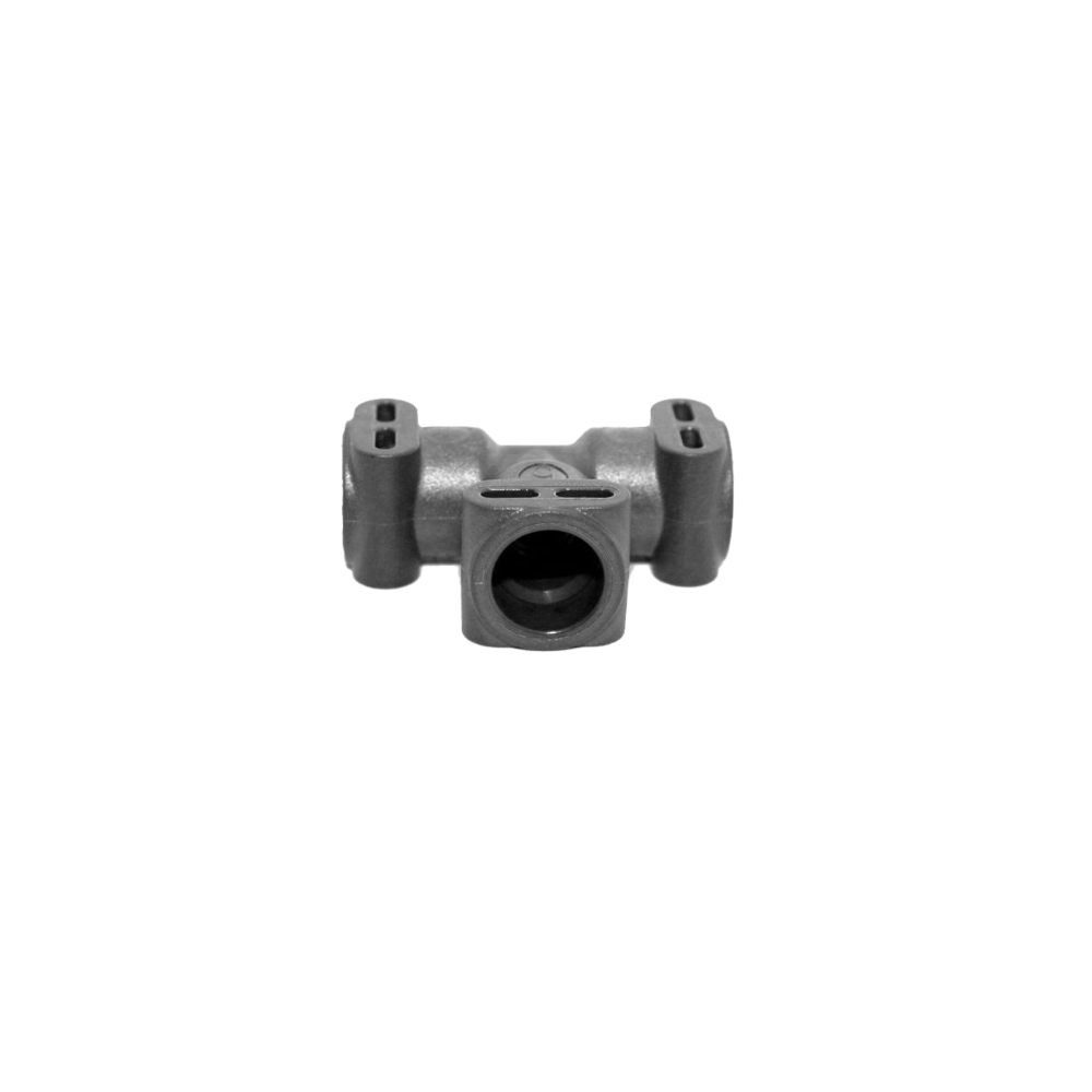 Miele Fluid Anschluss T-Form mit drei W-Eingängen für 4mm Schläuche