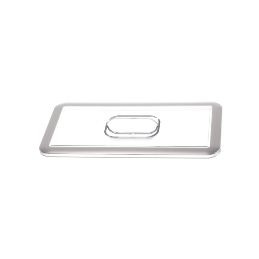 Bosch Siemens Deckel Bohnenbehälter-Abdeckung EQ.9 transparent mit Metallapplikation